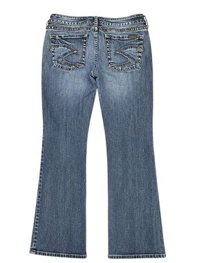 Silver Jeans Suki Bootcut Jeans Womens 31x32 Medium Wash Stretch Y2K Denim